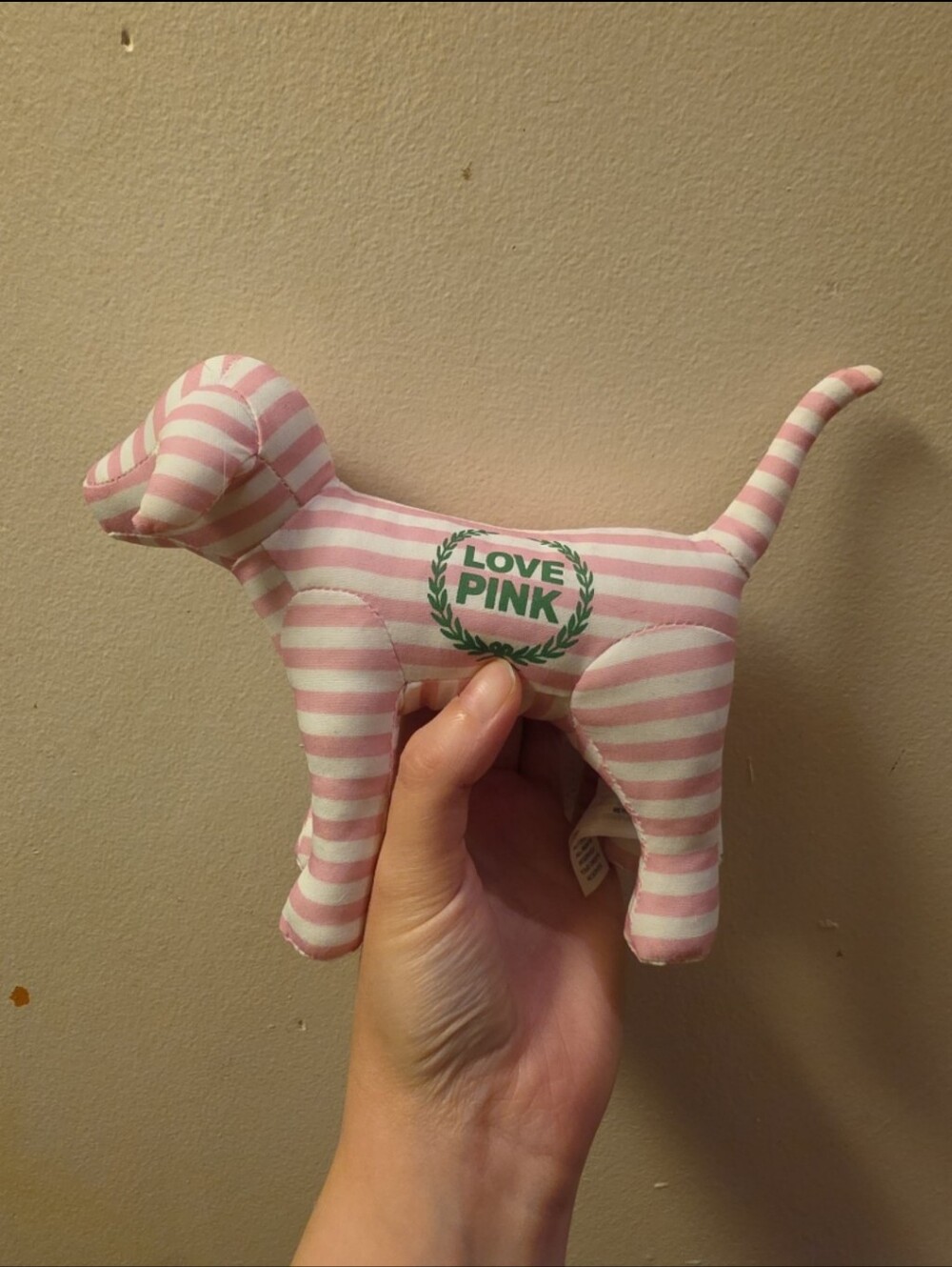 PINK Stripped Dog